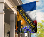 N'Oublions Pas France Flag Honoring  French Soldiers Veteran Remembrance Day Memorial Gift