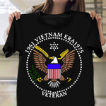1961 Vietnam Era 1975 Veteran T-Shirt Emblem Logo Soldier Shirts Gifts For Army Veterans