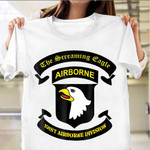 The Creaming Eagle 101st Airborne Division Shirt US Army T-Shirt Military Gifts For Him