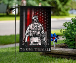 We Owe Them All Flag Honoring US Military Veteran Flag Veterans Day Decorations Ideas