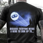 Airborne Because Everyone Needs A Hero To Look Up To Shirt Military Pride Veteran Clothes