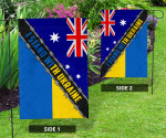 Australian I Stand With Ukraine Flag Pray For Peace In Ukraine 2022 Flag
