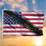 American Stop Wars USA Flag United For Ukraine Support No War In Ukraine Rally Merch