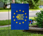 EU Stand With Ukraine Flag Support Ukrainian Merchandise