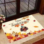 Turkey Happy Thanksgiving Doormat Vintage Festival Decor Thanksgiving Gift Ideas For Family