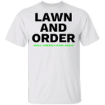 Lawn And Order Shirt Make America Rake Again T-Shirt Unique Graphic Tees
