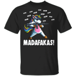 Funny Unicorn Pew Pew Madafakas Shirt Unicorn Lover Crazy T-Shirt Gift For Brother