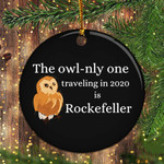 Rockefeller Owl Ornament The Owl Traveling In 2020 Is Rockefeller Funny 2020 Xmas Ornament