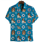 Basset Hound Hawaiian Shirt Cute Summer Shirts