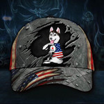 Husky American Flag Cap I Love Dad Hat Christmas Gift Ideas For Daddy
