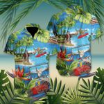 Sloth Tropical Hawaii Shirt Funny Animal Surfing Hawaiian Shirt Summer Gift For Sloth Lover