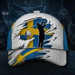 Sweden Flag Golf Hat Designer Baseball Caps Gifts For Golf Lovers