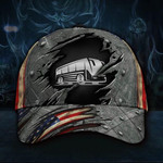 Bus Merchandise And American Flag Hat Unisex Fourth Of July Gifts For Him