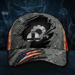 Engineer American Flag Hat Carbon Classic Cap Honor Vintage Engineering Gifts