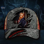 Golden Retriever God Bless America Cap USA Flag Dog Patriot Father's Day 4Th Of July Gift