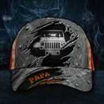 Truck Papa Legend 3D Hat USA Flag Cap Mens Gift For A Truck Driver Dad