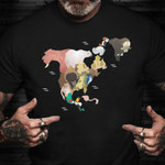 Wild Animals Of North America Shirt Beastly T-shirt For Animal Lovers