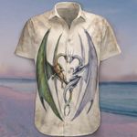 Dragon Hawaiian Shirt Old Retro Vintage Hawaiian Shirt For Men Gift