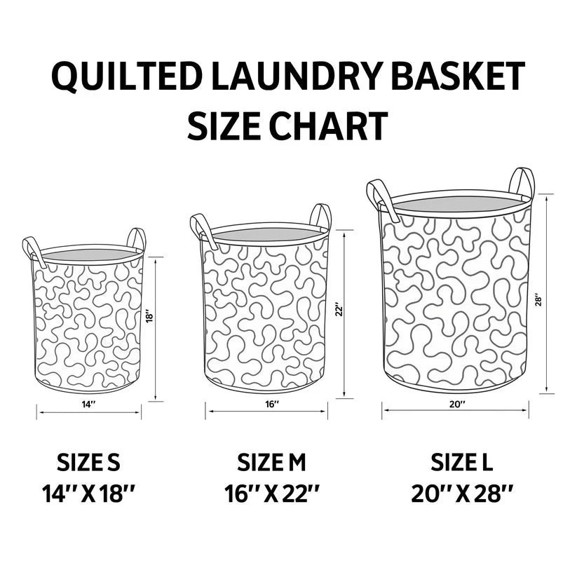 Amber Peak Quilted Laundry Basket Unique Laundry Hamper Hunting Gifts For Dad - Image 2