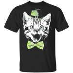 Cat Woman's Shirt St Patrick's Day Cute St Patty's Day Shirt Gift For Her