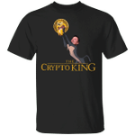 Dogecoin Shirt The Crypto King Elon Musk Doge Meme T-Shirt For Dogecoin Hodlers