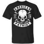 Molon Labe Shirt 1776 Skull American Patriot Grunt Style Moaon Aabe T-Shirt