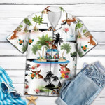 Basset Hound Hawaiian Shirt Cute Hawaii Beach Shirt For Him Her