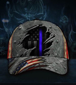 Thin Blue Line American Flag Hat Pride Our Law Enforcement Cap For Men Women Police Gift - Pfyshop.com
