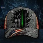 U.S Air Force Thin Green Line Hat 3D Printed American Flag Vintage Hat USAF Military Pride - Pfyshop.com