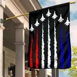 US Air Force Flag Air Force Flyover Proud USAF 4th Of July Independence Day Yard Decor
