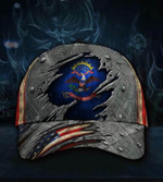 North Dakota State Flag Hat 3D Printed American Flag Vintage Patriotic Hat For Men - Pfyshop.com