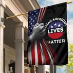 Asian American Lives Matter Flag Inside USA Flag Support Stop Asian Hate Merch