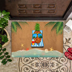 Pineapple Doormat Cute Pineapple Welcome Mat Beach Themed Doormat Indoor Front Door Mat - Pfyshop.com
