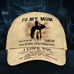Soldier Son To My Mom Hat 3D Print Vintage Unique Mother's Day Gift For Army Mom