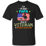 I'm A Dad And A Veteran T-Shirt Proud Dad Shirt Father's Day Gift For Dad Veterans