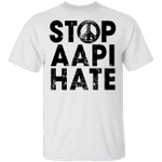 Stop Asian Hate Shirt Asian Lives Matter AAPI Love Is Love Sign Stop Racism T-shirt