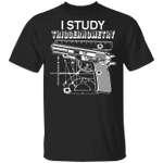 I Study Triggernometry T-Shirt Fun Math Fan Gun Geek Shirt Designs, Gifts For Math Lovers