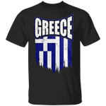 Greek Flag T-Shirt Proud Greece Shirt Patriotic Tee For Greek Men