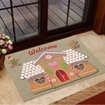 Gingerbread House Doormat Welcome Mat Cute Frontgate Entrance Door Mat For Sale