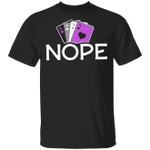 Asexual Shirt Nope Ace Flag Asexual Pride T-Shirt International Asexuality Day
