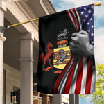 American Flag And Fairfax County Flag Fairfax County Virginia Flag House Decor - Pfyshop.com