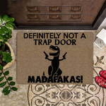 T-Rex Madafakas Definitely Not A Trap Doormat Unique Funny Doormat Online