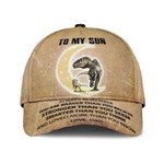 To My Son Always Remember You Are Braver Than You Believe Hat Love Dad Cap Gift For Son