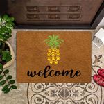Pineapple Doormat Pineapple Welcome Mat Indoor Outdoor Mat For Entry Front Floor