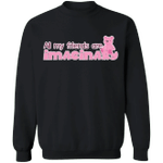 Imaginary Friends Sweatshirt All My Friends Are Imaginary Shirt Hilarious Introvert Hoodie