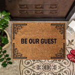 Be Our Guest Doormat Funny Welcome Mat Indoor Front Door Decorative For Home