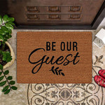Be Our Guest Doormat Welcome Mat Front Door Sayings New House Gift Ideas