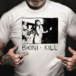 Bikini Kill Shirt Vintage 90s Rock Band T-Shirt Punk Rock Music Apparel Girl Power Merch