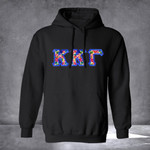 Kappa Kappa Gamma Hoodie Floral Block Best Sweatshirt Sorority Gift For Friends