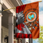 Every Child Matters Flag Inside Canada Flag Honor Child Orange Day 2021 Movement Merch